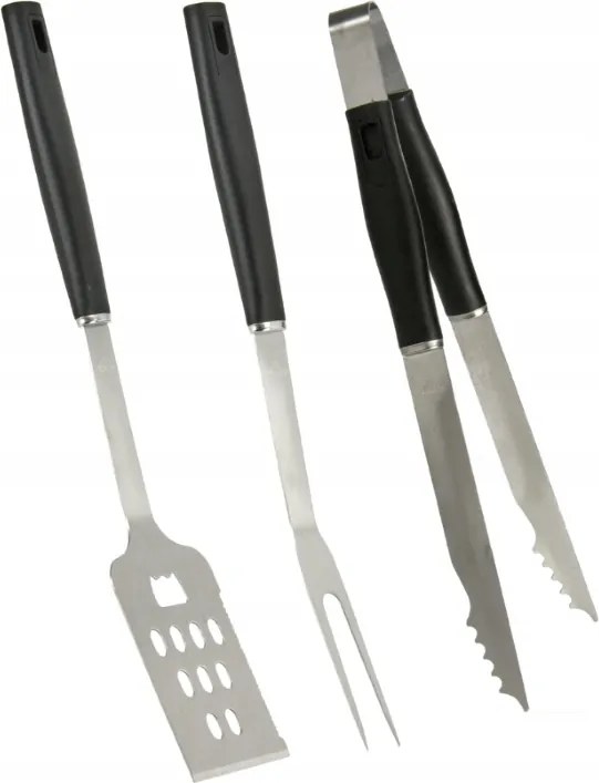 Grillező szett 3db-os grill eszközök rozsdamentes acél