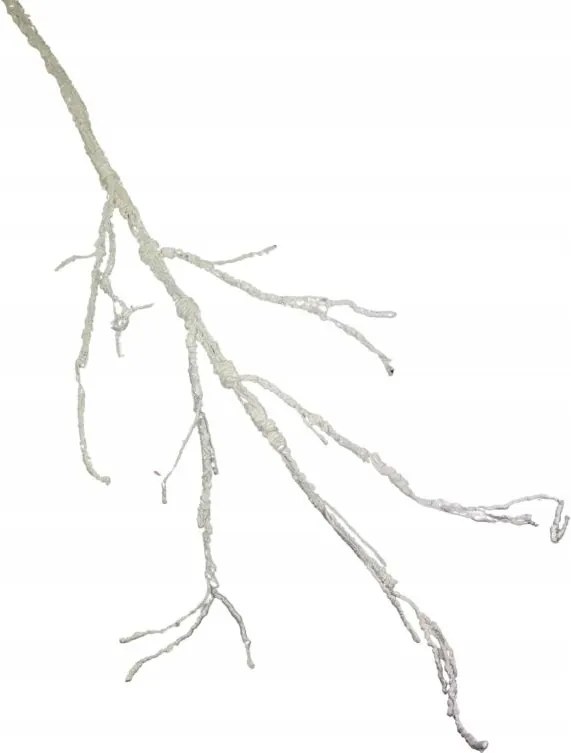 Gyökér ág 114 cm fehér Mesterséges Gyökerek