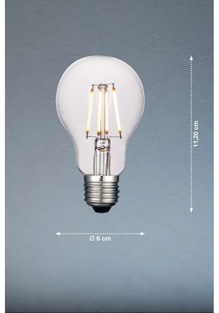 Meleg színű izzó E27, 4 W Standard – Fischer & Honsel