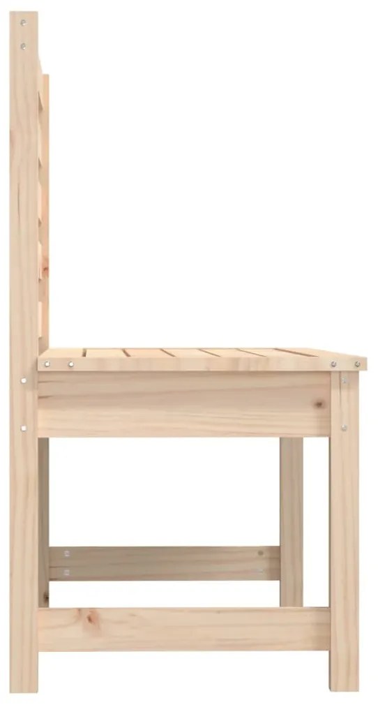 tömör fenyőfa kerti pad 109 cm