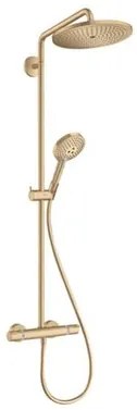 Hansgrohe Croma-Select zuhanyrendszer termosztatikus csapteleppel csiszolt bronz 26890140