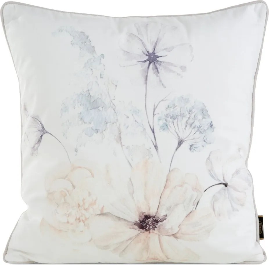 Párnahuzat VELVET/127 45x45 virágos dekoratív bársony glamour