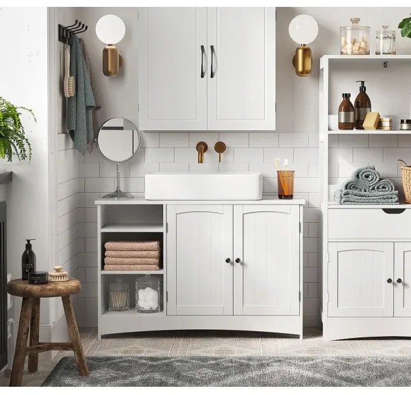 REMI fehér fürdőszobaszekrény