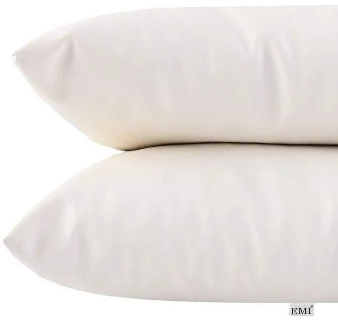 EMI bézs színű műbőr párna, Egyedi varrás - kérjük, a méreteket a megjegyzésben tüntesse fel