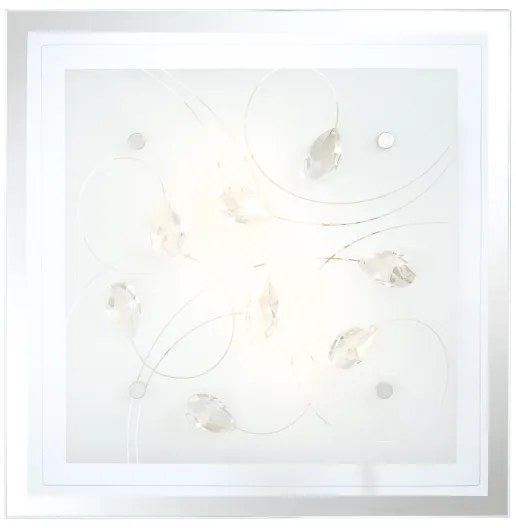 Globo 40408-2 - Mennyezeti lámpa JASMINA  2xE27ILLU/40W/230V