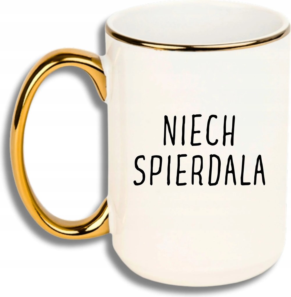 Bögre Nagy Fehér Arany Rant Vicces Ajándék Hagyja, Hogy Elbaszza