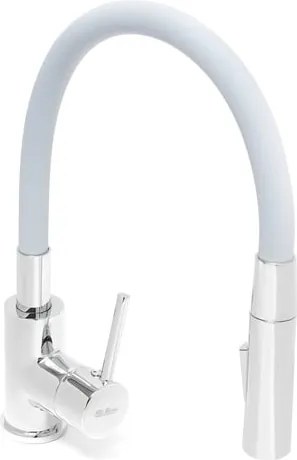 Ceramia S-Line Pro mosogató csaptelep szilikon karral szürke / króm SIKOBSLPRO290S2F