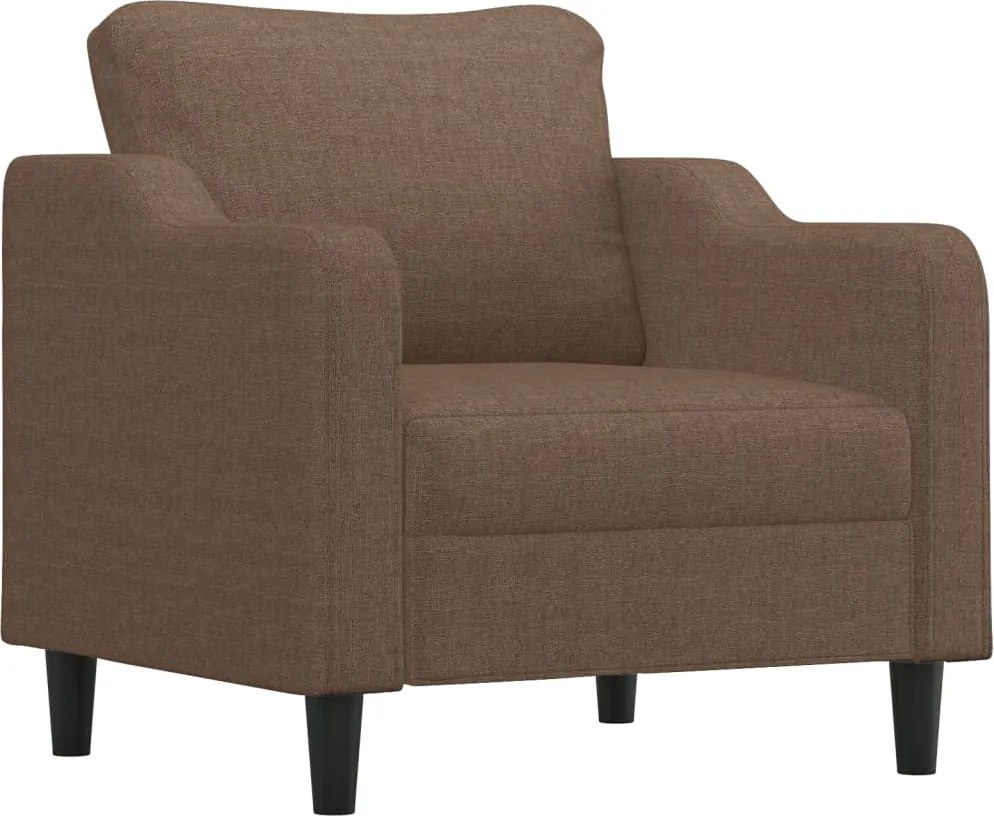 vidaXL barna szövet kanapéfotel 60 cm