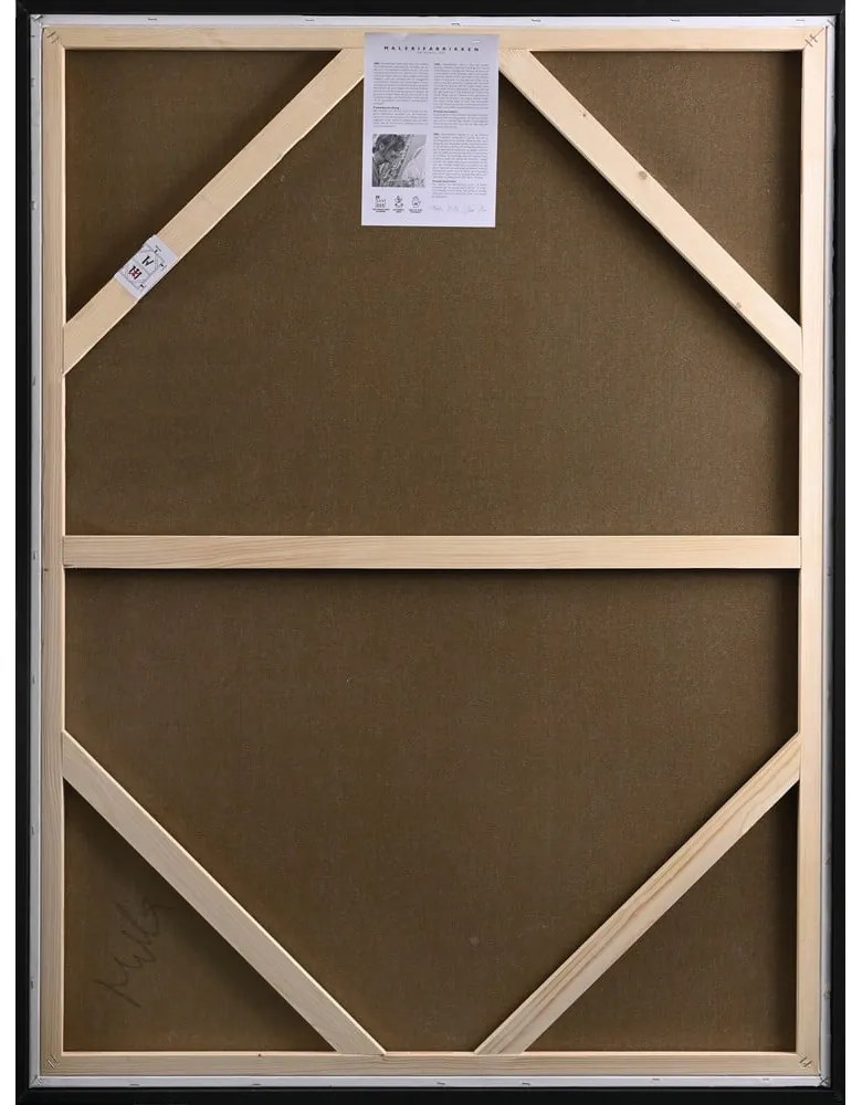 Kézzel festett kép 90x120 cm Accurate - Malerifabrikken