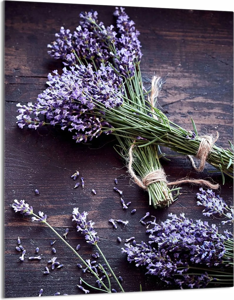 Üveg Vágódeszka 40x52 Levendula Konyha