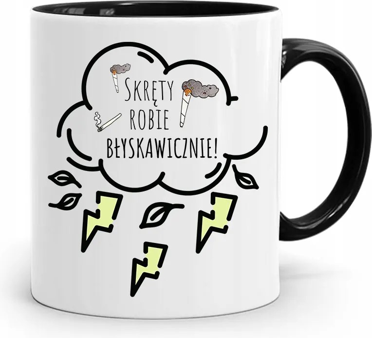 Dohányosoknak 420 Cbd Bögre Fekete Ajándék fényképes nyomtatással