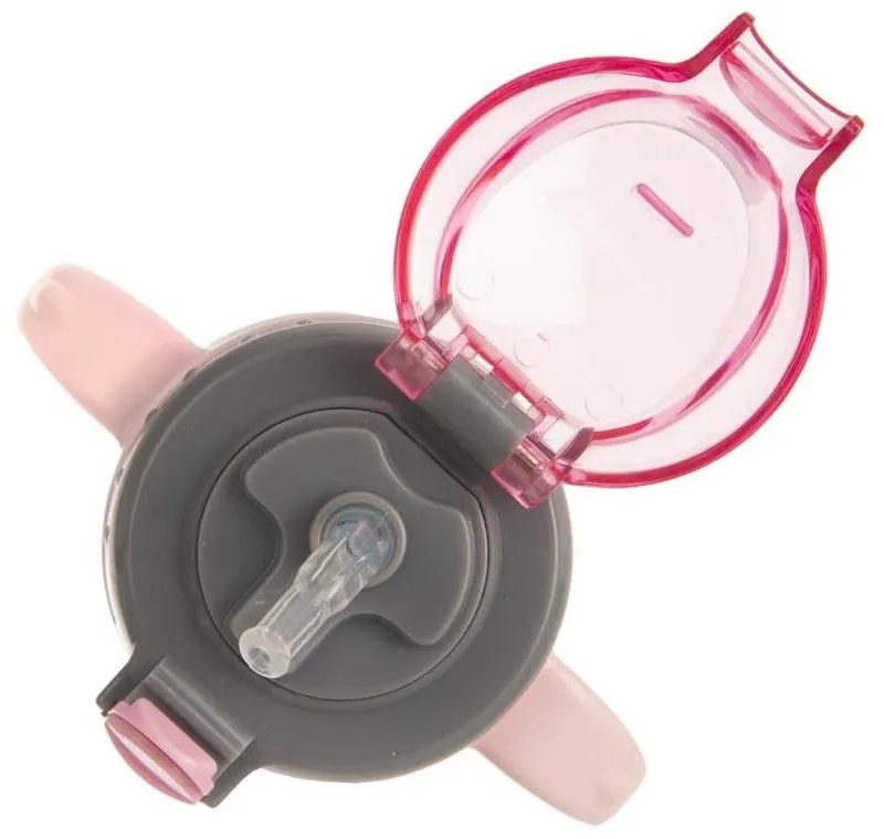 Világos rózsaszín rozsdamentes acél gyerek ivópalack 330 ml – Orion