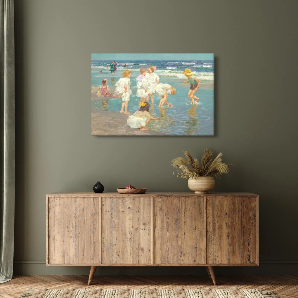 Kép - Edward Henry Potthast, A Holiday, reprodukciók (90x60 cm)