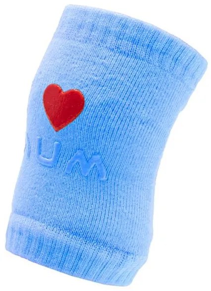 Gyermek térdvédő New Baby ABS-el I Love Mum and Dad kék