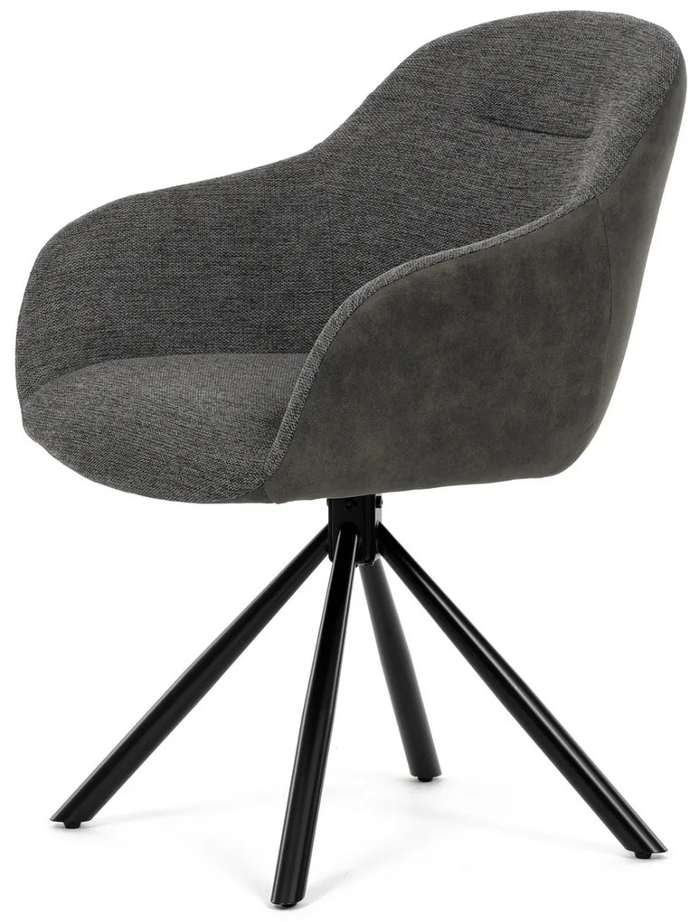 Étkezőszék-készlet visszahúzható mechanizmussalDCH-Y1143 GREY2, 2 db