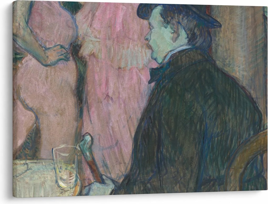 Kép - Henri de Toulouse-Lautrec, Maxime Dethomas, reprodukciók (70x50 cm)