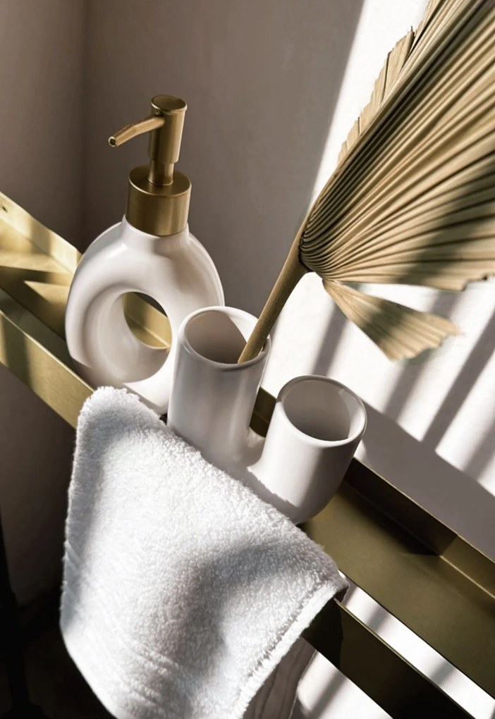 Fürdőszobai polc SF02 60cm gold brush