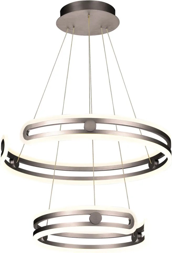 ITALUX MD17016002-2A KIARA Modern Led Függesztett Lámpa Grafit LED IP20