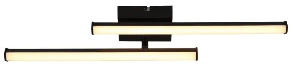 Globo 67342-12 - LED Mennyezeti lámpa KIRINA LED/12W/230V 3000K fekete