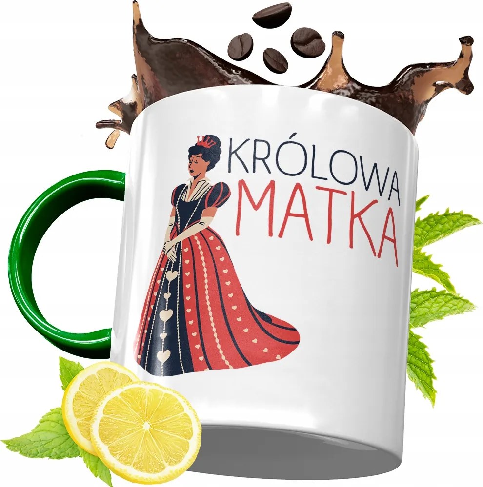 Zöld Bögre Anyukáknak Születésnapi Ajándék fényképes nyomtatással