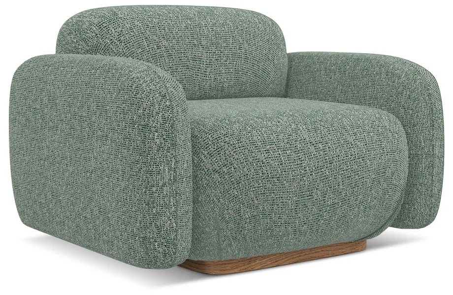 Világoszöld fotel Ailani – Makamii