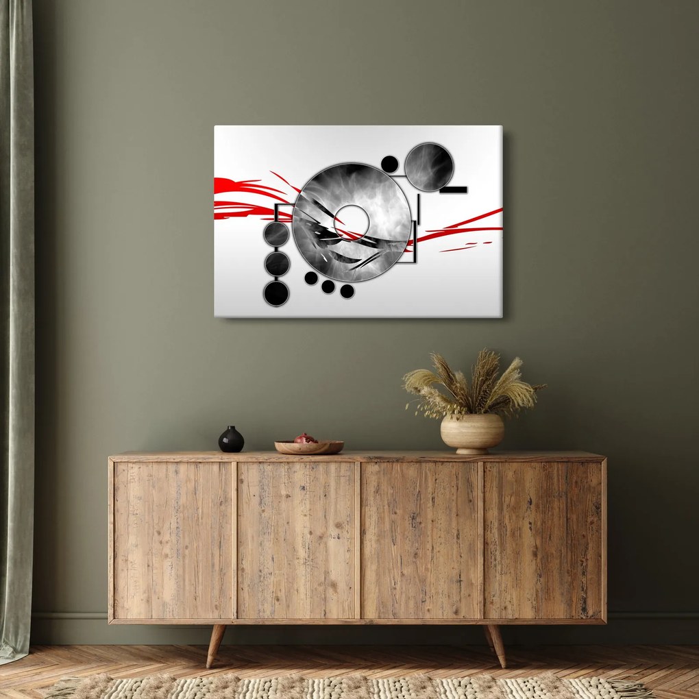 Absztrakt kép (90x60 cm)