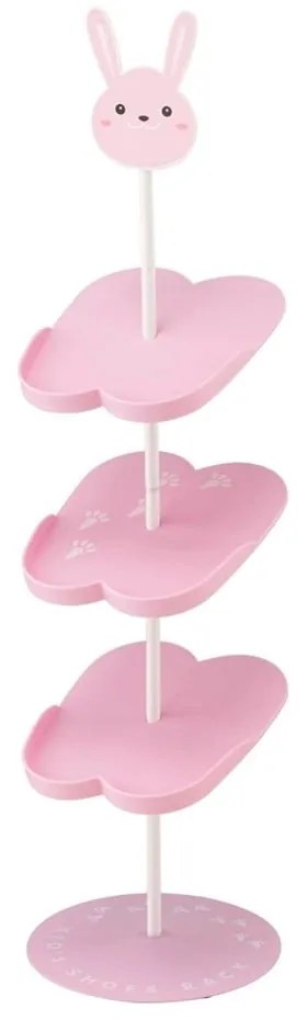 Kid´s Shoe Rack rózsaszín gyerek cipőtartó - YAMAZAKI