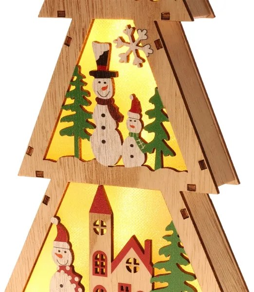 Brilagi - LED karácsonyi dekoráció LED/2xAA karácsonyfa