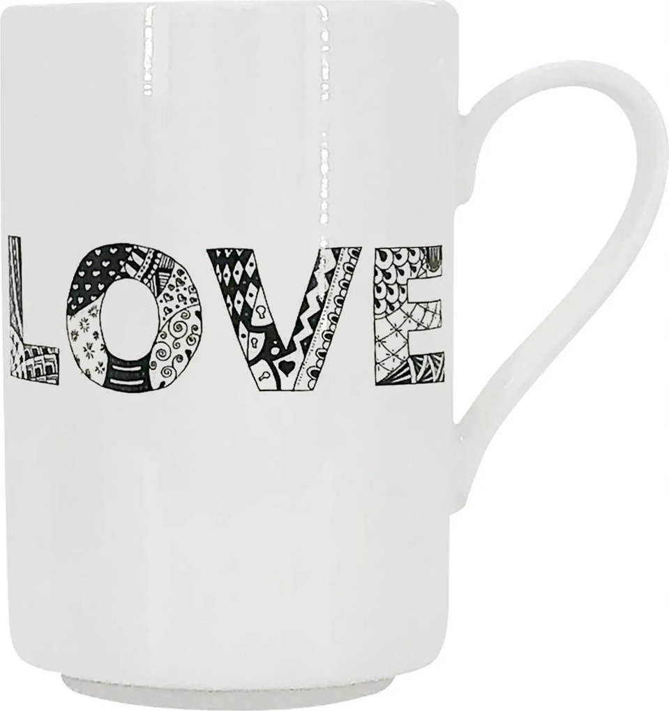 Foltvarrásos Szerelem bögre, 400 ml