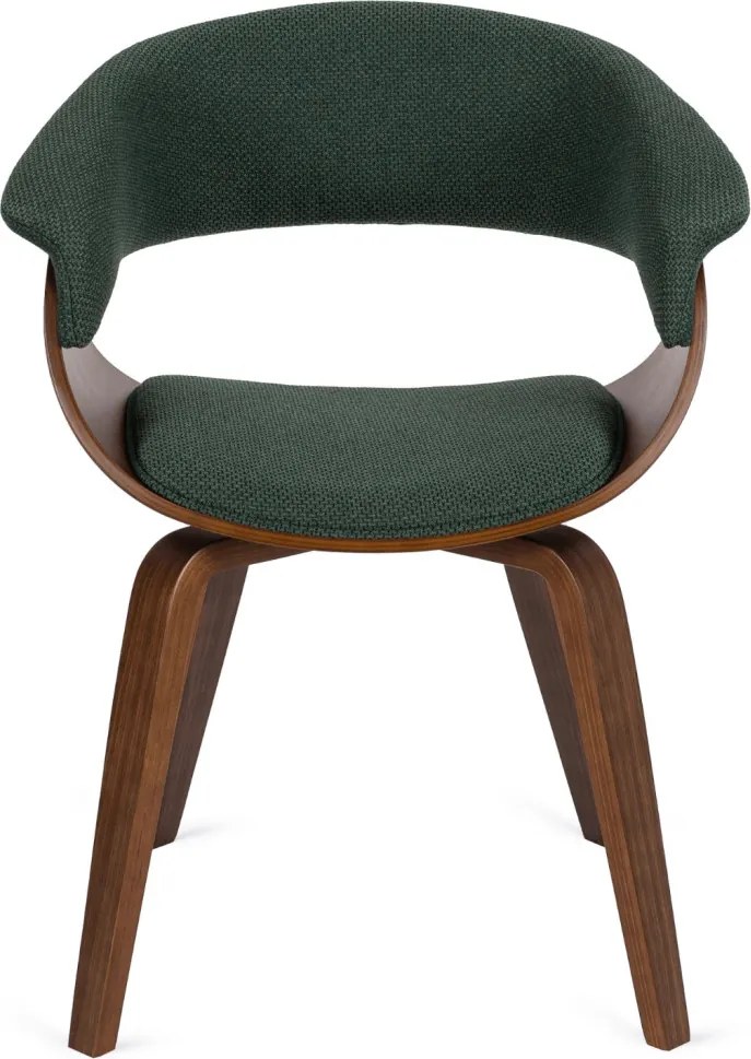 Szék zöld/dió színben. GARY 2