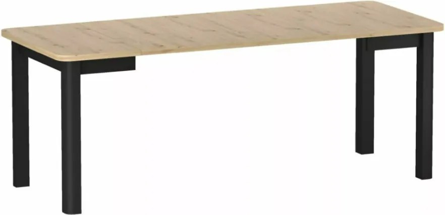 Oskar bővíthető étkezőasztal 120-200cm kézműves tölgy