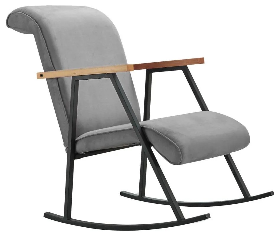 LUNI hintafotel szürke