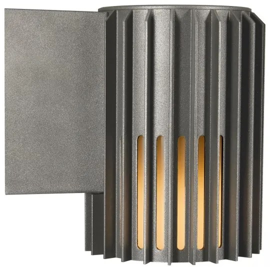 Nordlux - Kültéri fali lámpa ALUDRA 1xE27/15W/230V antracit