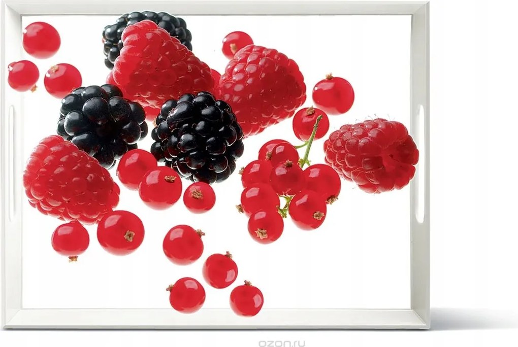 Classic tálca, 40x31cm, Berries mintás