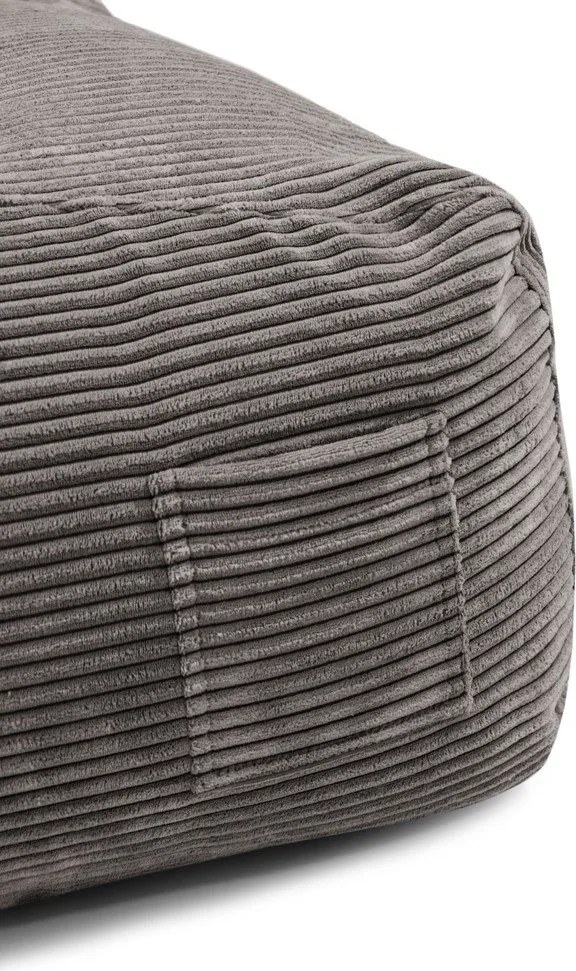 Mentazöld kordbársony gyerek babzsákfotel Game Amuse – SLOWDOWN