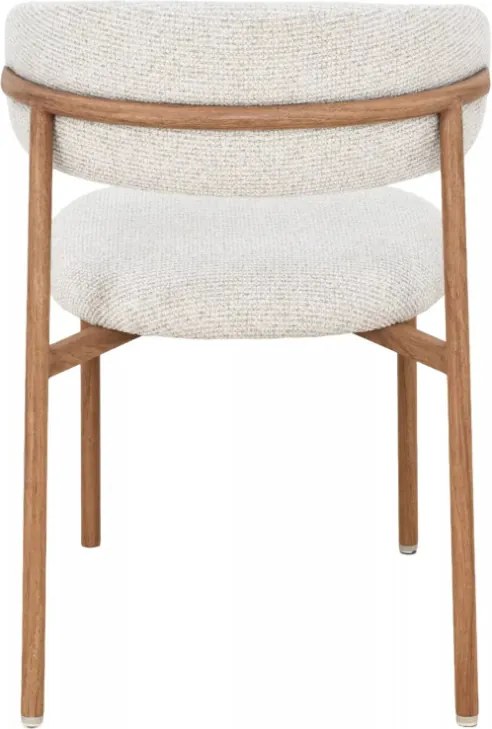 Elton II étkezőszék világosbézs/tölgy