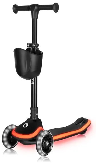 Lionelo - Gyerekroller MEY 3xAAA Black Onyx