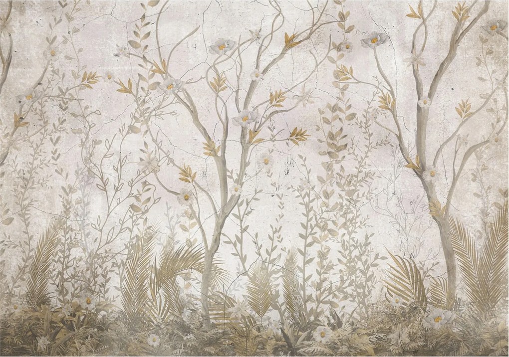 Dekoratív fotótapéta falra Könnyű összeszerelés Erdei sarok 312x219 Ragasztó