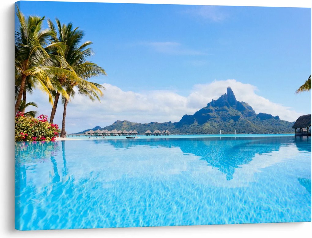 Kép - Bora-Bora, francia Polinézia (70x50 cm)