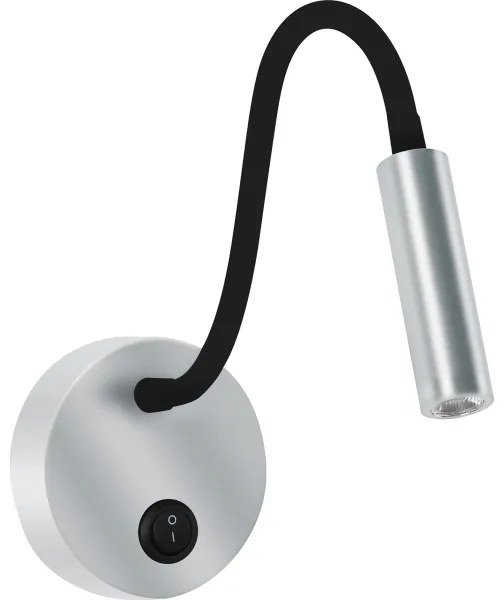 Brilagi - LED Rugalmas fali lámpa MAYA LED/3W/230V 4000K ezüst