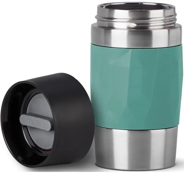Tefal - Termikus bögre 300 ml COMPACT MUG rozsdamentes/zöld