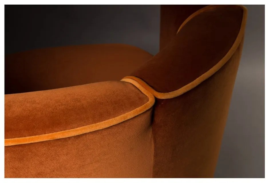 Flower narancssárga fotel - Dutchbone