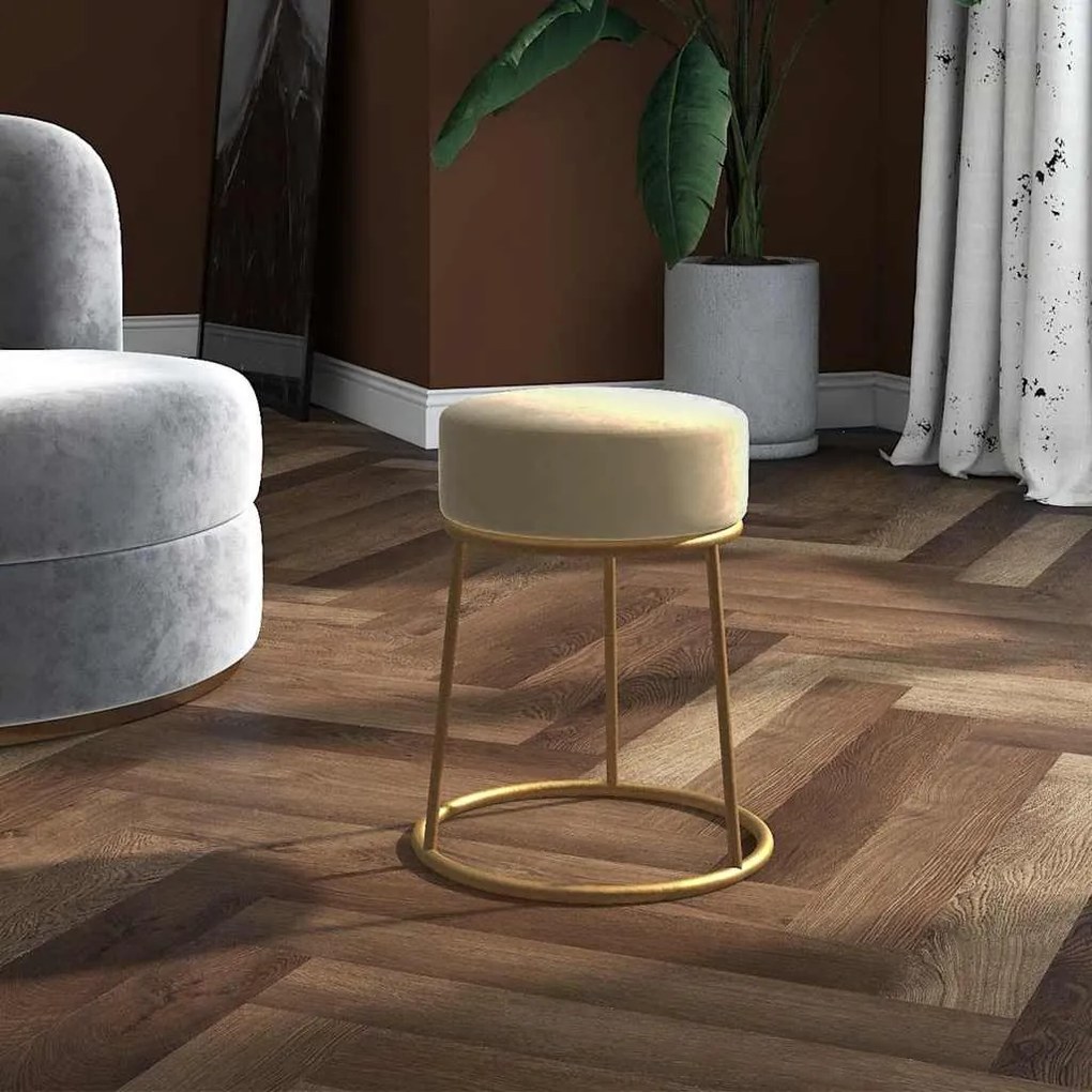 sötétszürke kerek bársonyülőke