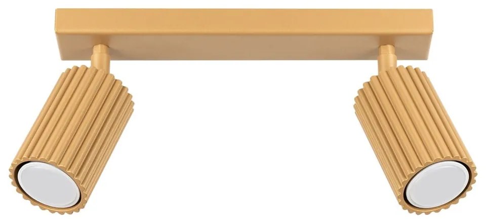 Aranyszínű spotlámpa 6,5x30 cm Gleam – Sollux