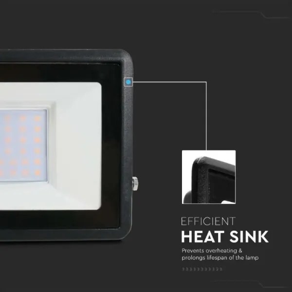 LED Reflektor közvetlen csatlakozással SAMSUNG CHIP LED/30W/230V IP65 6500K