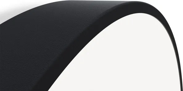 LED2 - LED mennyezeti lámpa MONO SLIM LED/60W/230V 3000K/4000K Ø 60 cm fekete