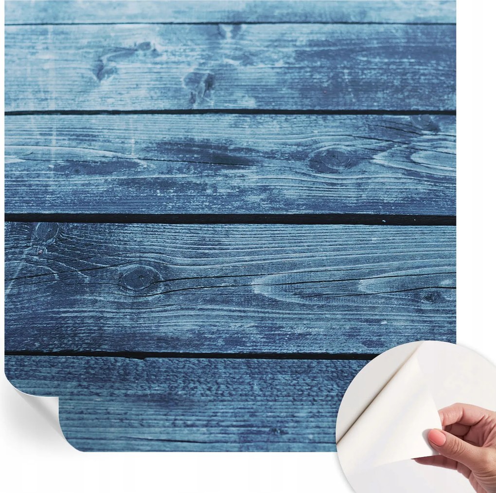 Mosható öntapadós fotótapéta étkezőbe Rusztikus padló 250x250 cm