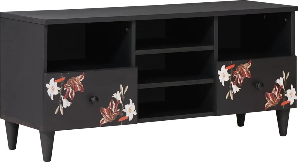 vidaXL Tároló szekrények Sokszínű 100 x 33,5 x 46 cm Tömör Mangófát