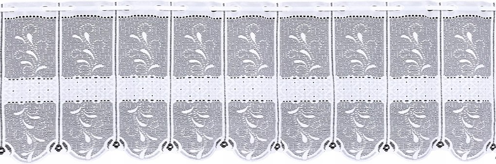 Függöny függöny jacquard szekcionált karnis 40 cm