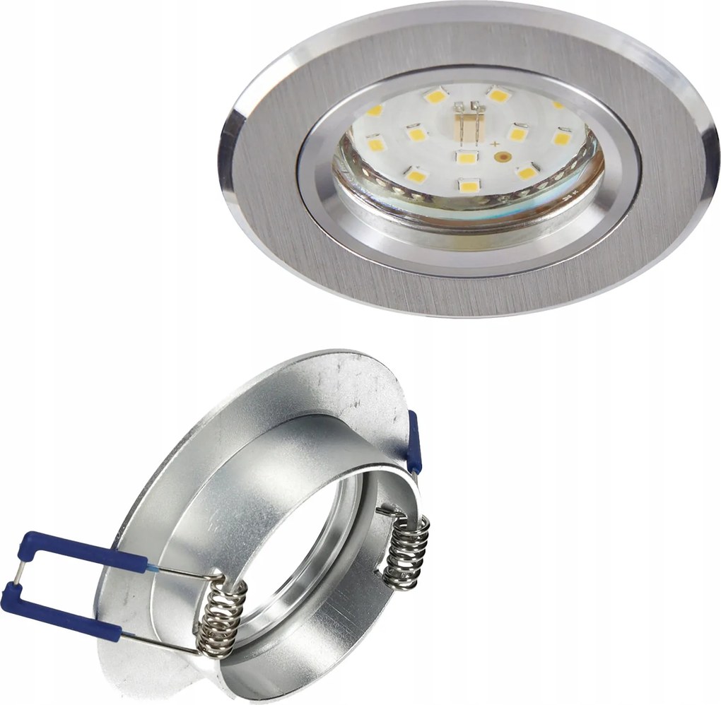 Süllyesztett lámpatest GU10 halogén süllyesztett spot szem króm kerek